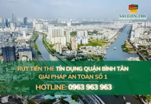 Rút tiền thẻ tín dụng quận Bình Tân giải pháp an toàn số 1